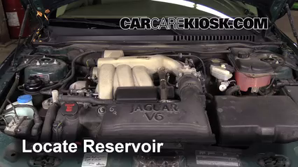 2005 Jaguar X-Type 3.0L V6 Sedan Liquide essuie-glace Ajouter du liquide